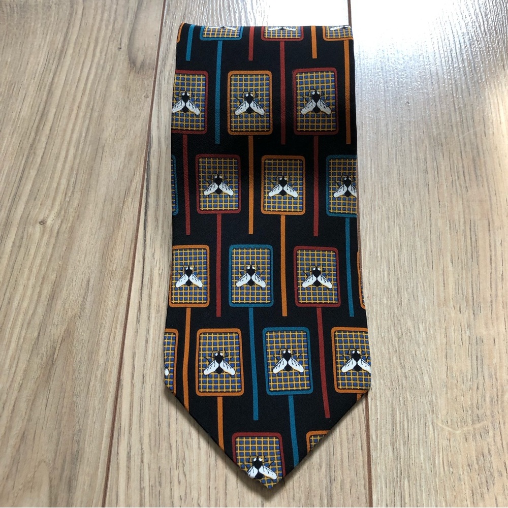 Men’s Vintage Vicky Davis New York Got Ya Fly silk tie